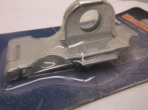 Neue Doppelscharnier Sicherheits-Haspel Stahl 3 Zoll L (D3) - Bild 2 von 4