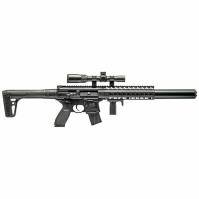 Sig Sauer MCX .177 Cal Pellet CO2-Powered Semi-Auto Air Rifle with 1-4x24 Scope