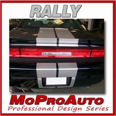 2014 Dodge Challenger Rally Rear Racing Stripes Decals Professionals Only 14W