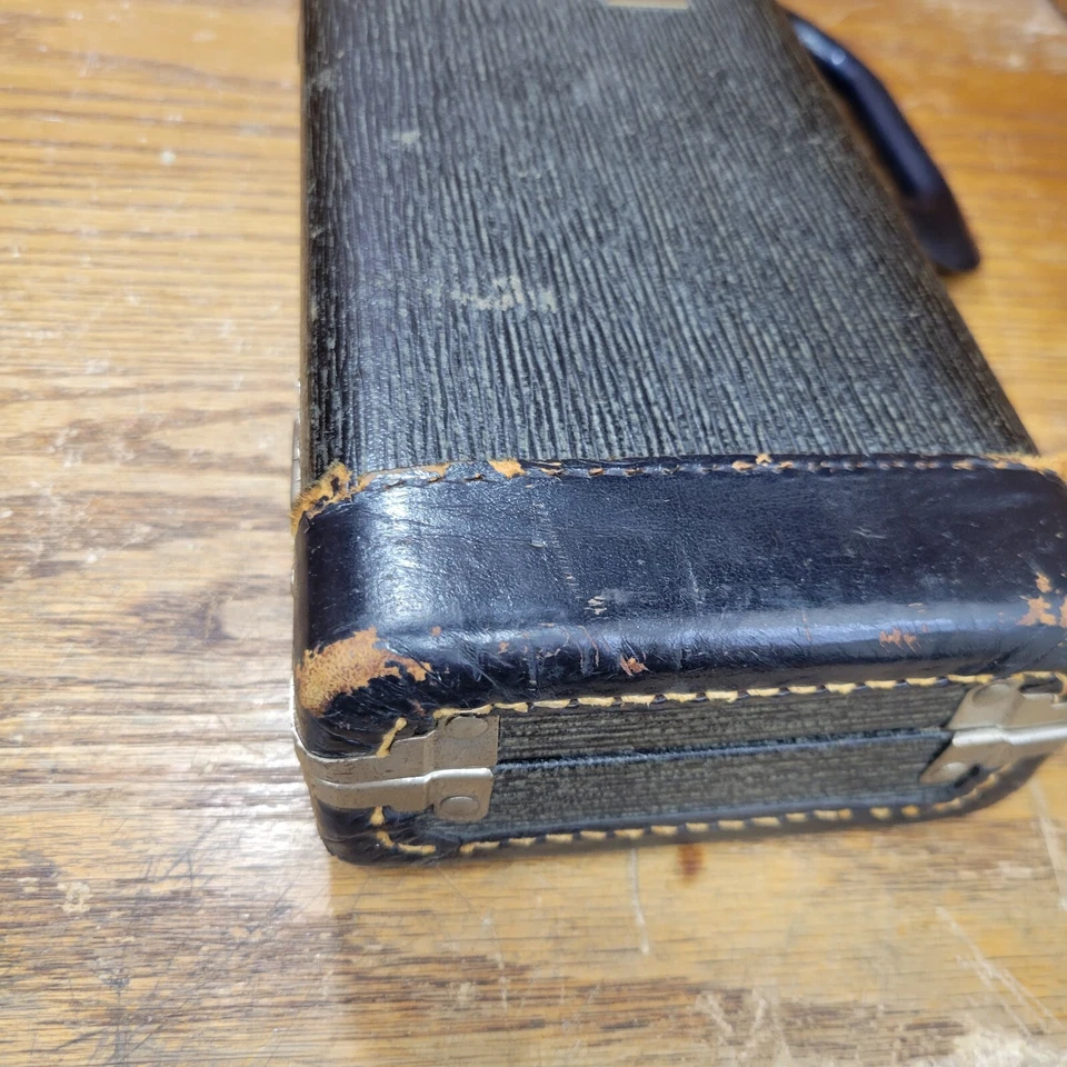 复古邦迪塞尔默音乐会长笛带黑色琴盒 — 第 3/4 张图片