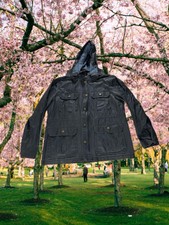 Women Large Jacket Coat Obey Windbreaker