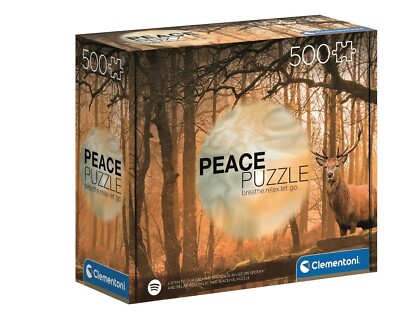 Puzzle Clementoni 500 Teile Peace Rustling Silence 
