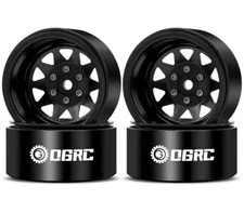 OGRC 4PCS Aluminum 1.9 Inch Beadlock Wheels Negative Offset Wheel Rims for TR...
