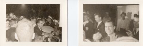 Deux photos de la campagne de Richard Nixon dans les années 1950 - Photo 1/1