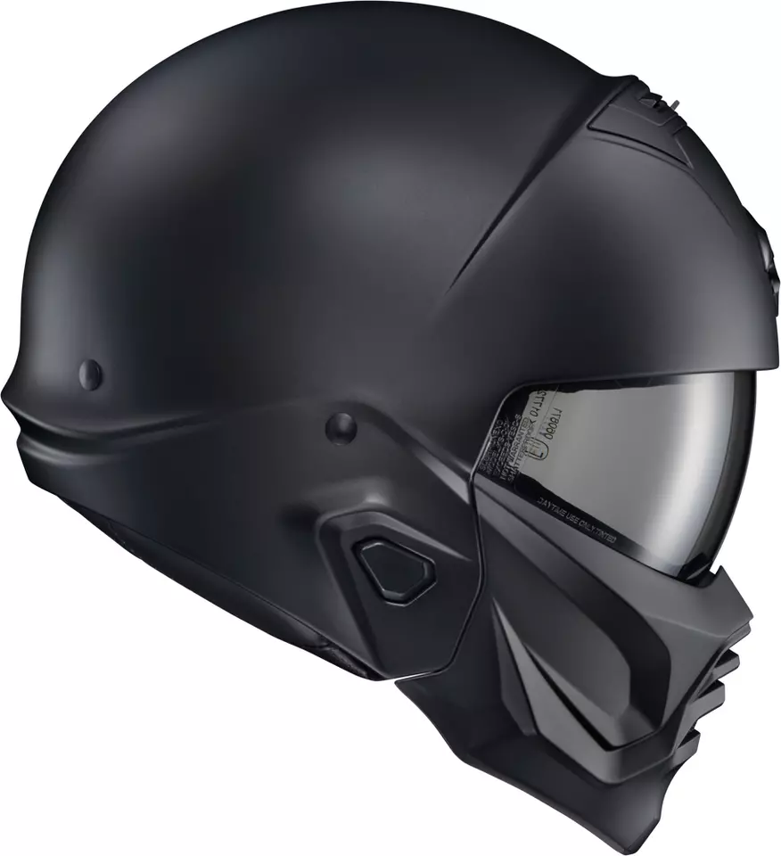 Scorpion Exo - Covert 2 Open Face Helmet - Matte Black - Size X-Large - CV2-0106 - Image 4 of 4