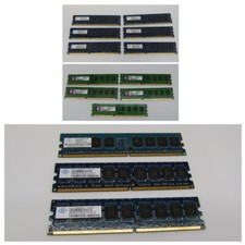Lot of 14 pcs   RAM   Nanya 512mb, 1gb, 2gb , Kingston 2gb 