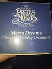 ￼Precious moments Merry dreams glass ball Our first Christmas Together #16661 — photo 6