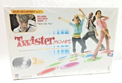 Twister Moves 144 Total Dance Sessions Twist Dance Moves Hasbro Jesse McCartney