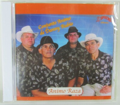 Conjunto Animo de Danny Rubio - Cd - Animo Raza - Latin Tejano Rare Sealed