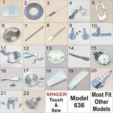 SINGER 636 600 CLASS TOUCH  SEW SEWING MACHINE USED PARTS IN GOOD CONDITION
