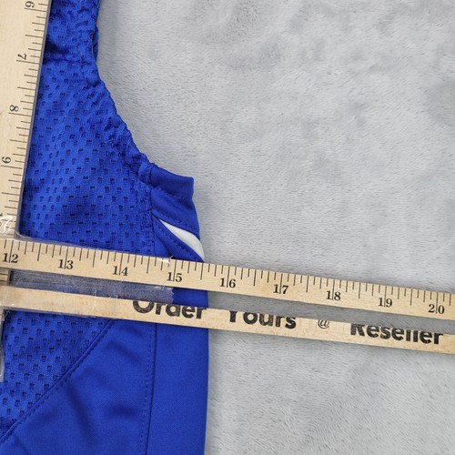 Nike Shirt Boys Large Blue Jersey Tank Top Mesh Jersey Sport Athletic Youth 14 - Picture 9 of 9