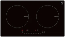 K&H Double Burner 24" Induction Ceramic Cooktop 120V 1800W INDH-1802-120Hx