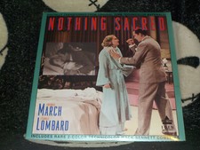 Nothing Sacred NEW SEALED Laserdisc LD Carole Lombard Fredric March Free Ship 50