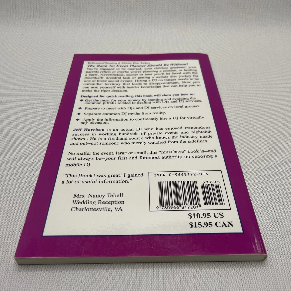 How To Avoid DJ Horror Stories The Standard Reference Guide For Brides Book - Image 4 of 4