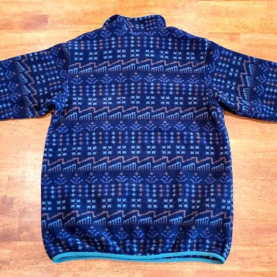 Patagonia Synchilla Snap-T Fleece Wild Roots Aztec Pullover 