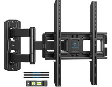 PERLESMITH TV Wall Mount for 26  55 inch TVs up to 70 lbs Full Motion TV Mount...