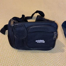 Vintage Golden Corral Fanny Pack Black 1990s