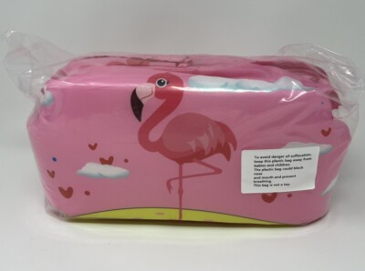 Toddler Kids Swim Life Vest, Girls and Boys Vest Small, Flamingo. Pink Floaties