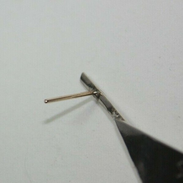 Handmade Sterling Silver Triangular Modernist Stu… - image 8