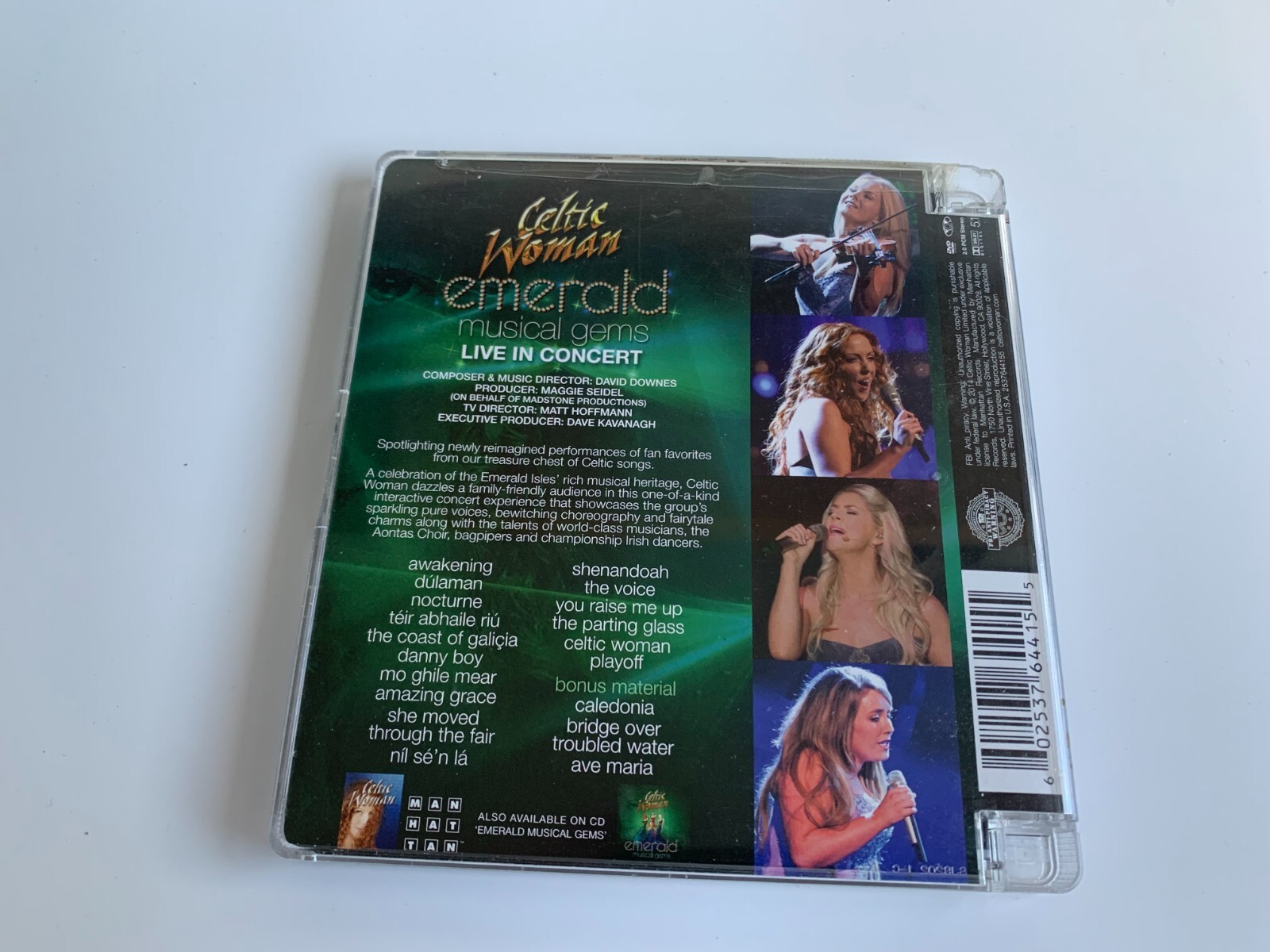 Celtic Woman Emerald Musical Gems Live In Concert DVD EX/EX [B5A]