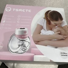 tsrete Breast Pump,Double Wearable Breast Pump,Electric Hands Free Breast pump