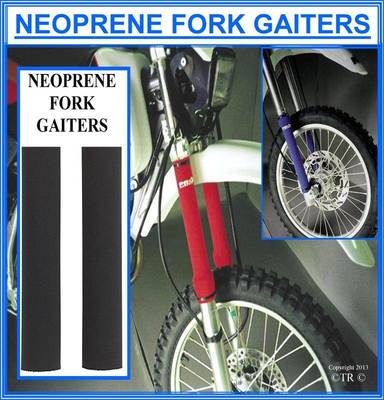 Proline Neopren Gabelbein Gamaschen 50x400mm Motocross Enduro Fahrradteil Schutz