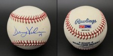 Danny Valencia SIGNED ROMLB Baseball Seattle Mariners Rookie PSA/DNA AUTOGRAPHED