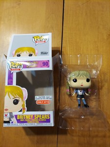 Funko Pop Rocks BRITNEY SPEARS # 90 EXCLUSIVE TARGET 2018 READ READ | eBay