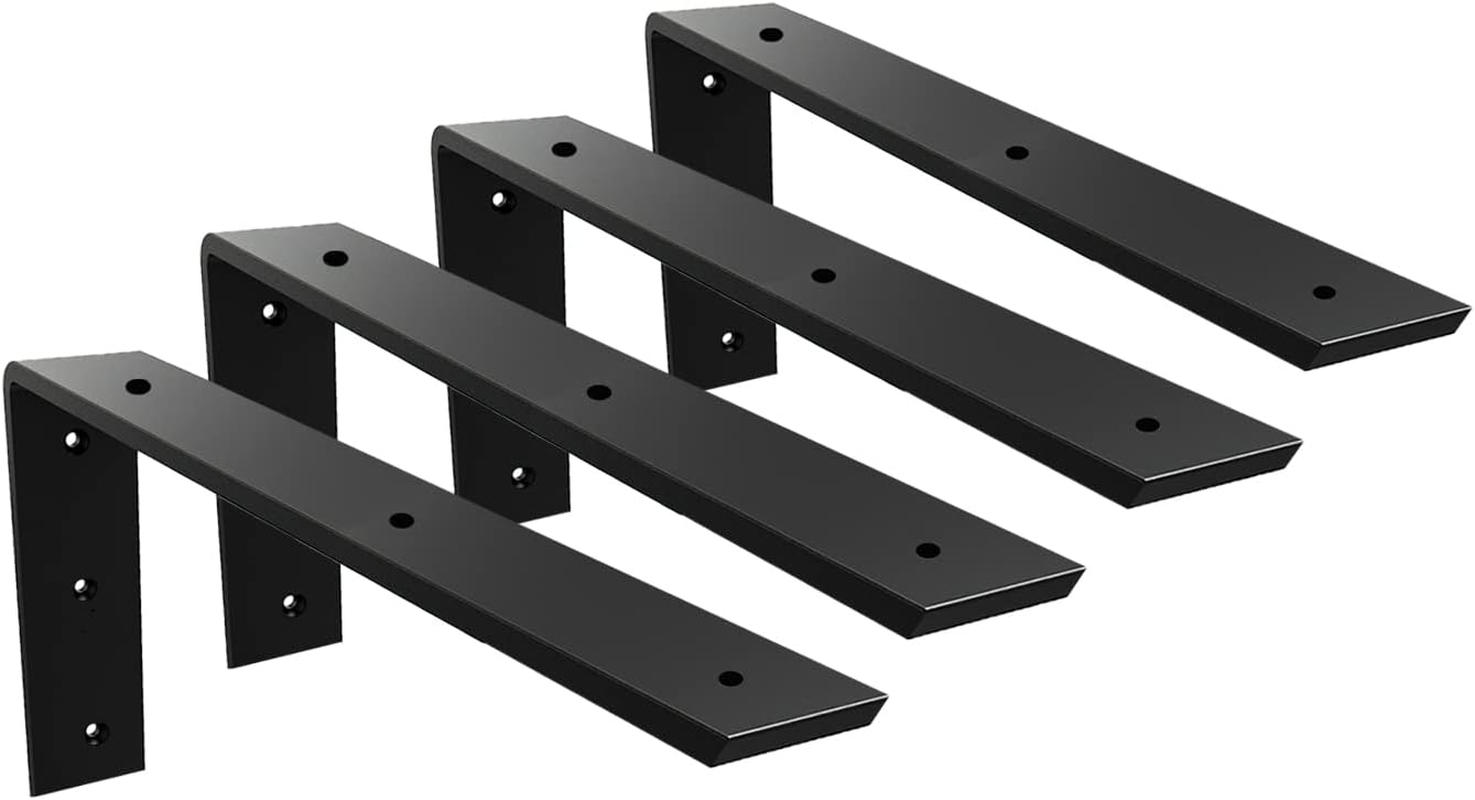Countertop Support Bracket 4 Pack - 16 Inch Heavy Duty 3/8