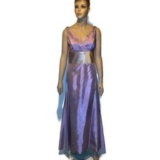 Jim Helm Occasion Dress Light Purple Cream Size 8