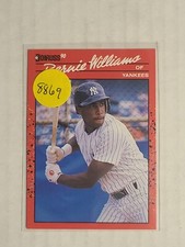 1990 Donruss Bernie Williams Rookie #689