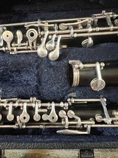 Conn brand Wood OBOE, MADE IN USA , With case.