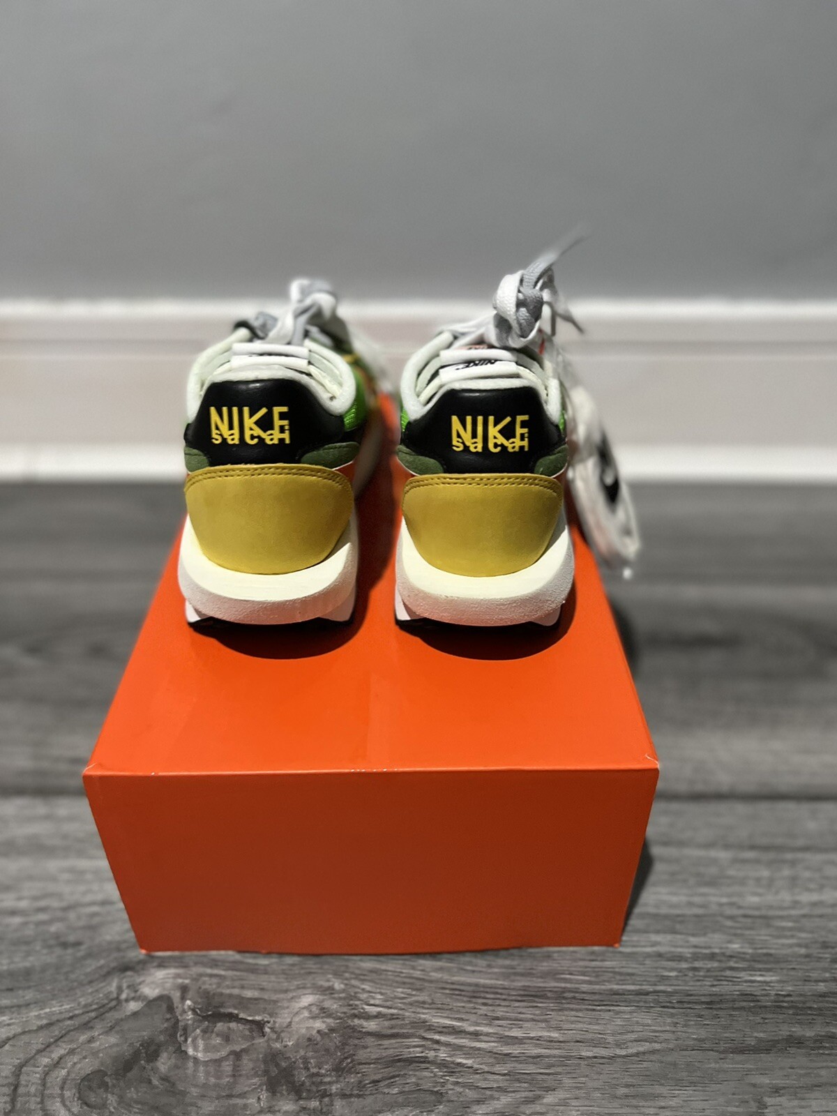 SACAI X NIKE Taglia UK 5.5 Nike LDWaffle x Sacai Green Gusto 2019