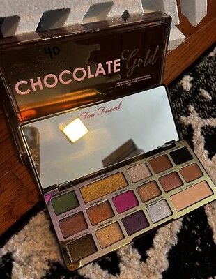 NEW Too Faced Chocolate Gold Palette AUTHENTIC  (Discontinued)