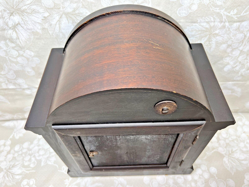 Reloj con Soporte Ant Junghans Campanas Westminster Elegante y Grande Estuche de Madera Funciona - Imagen 18 de 21