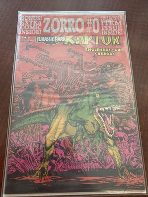 1993 Jurassic Park Raptor #1 Jurassic park Comic Book | eBay