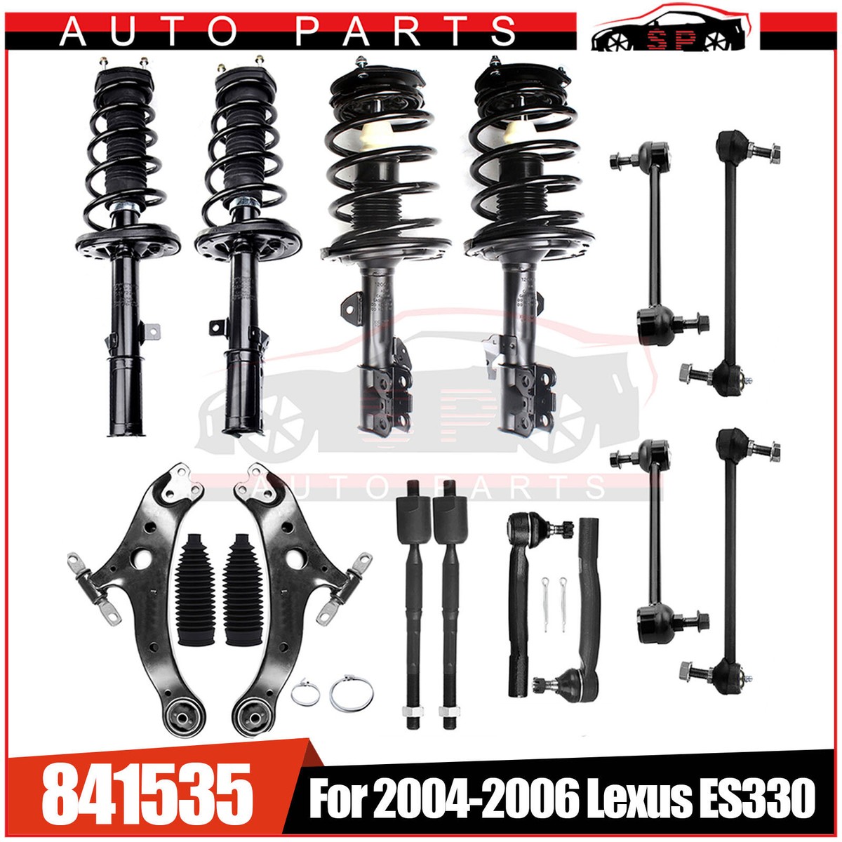 Front & Rear Complete Struts & Suspension Kit For 04-06 Front & Rear Complete Struts & Suspension Kit For 04-06
