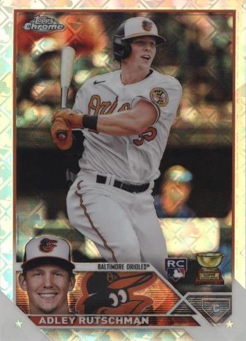 2023 Topps Chrome Logofractor Edition - Adley Rutschman #1 - 1 of 1