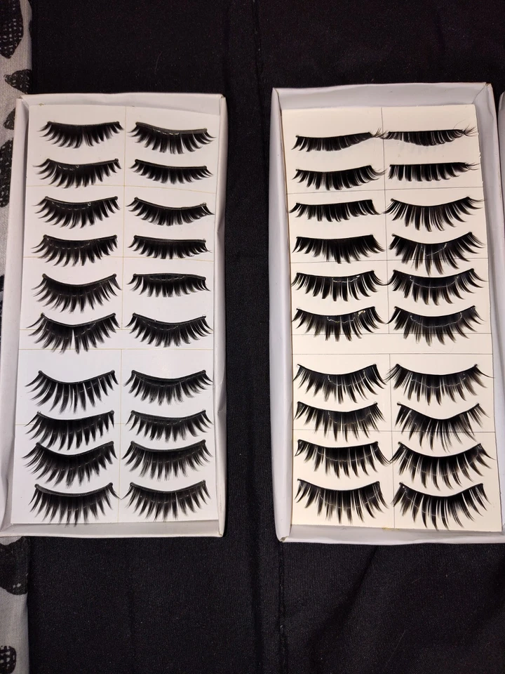 74 Pairs Of Good Quality False Mink Eyelashes - Image 2 of 4