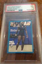 2003 MEDIUMPRES SUPER STARS WOMEN TENNIS VENUS WILLIAMS #261 (SERENA?) PSA 3 VG 