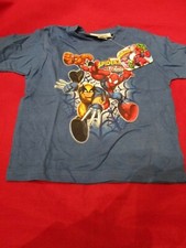Marvel Boys Web Spider Man and Friends Blue T-Shirt Boys Size 3 100 Cotton