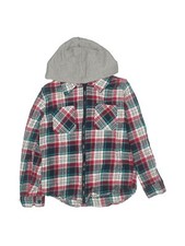 Wonder Nation Boys Blue Zip Up Hoodie 10