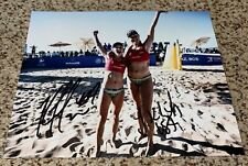 Taryn Kloth and Kristen Nuss Signed 8x10 Photo USA Proof Taryn Kloth and Kristen Nuss Signed 8x10 Photo USA Proof