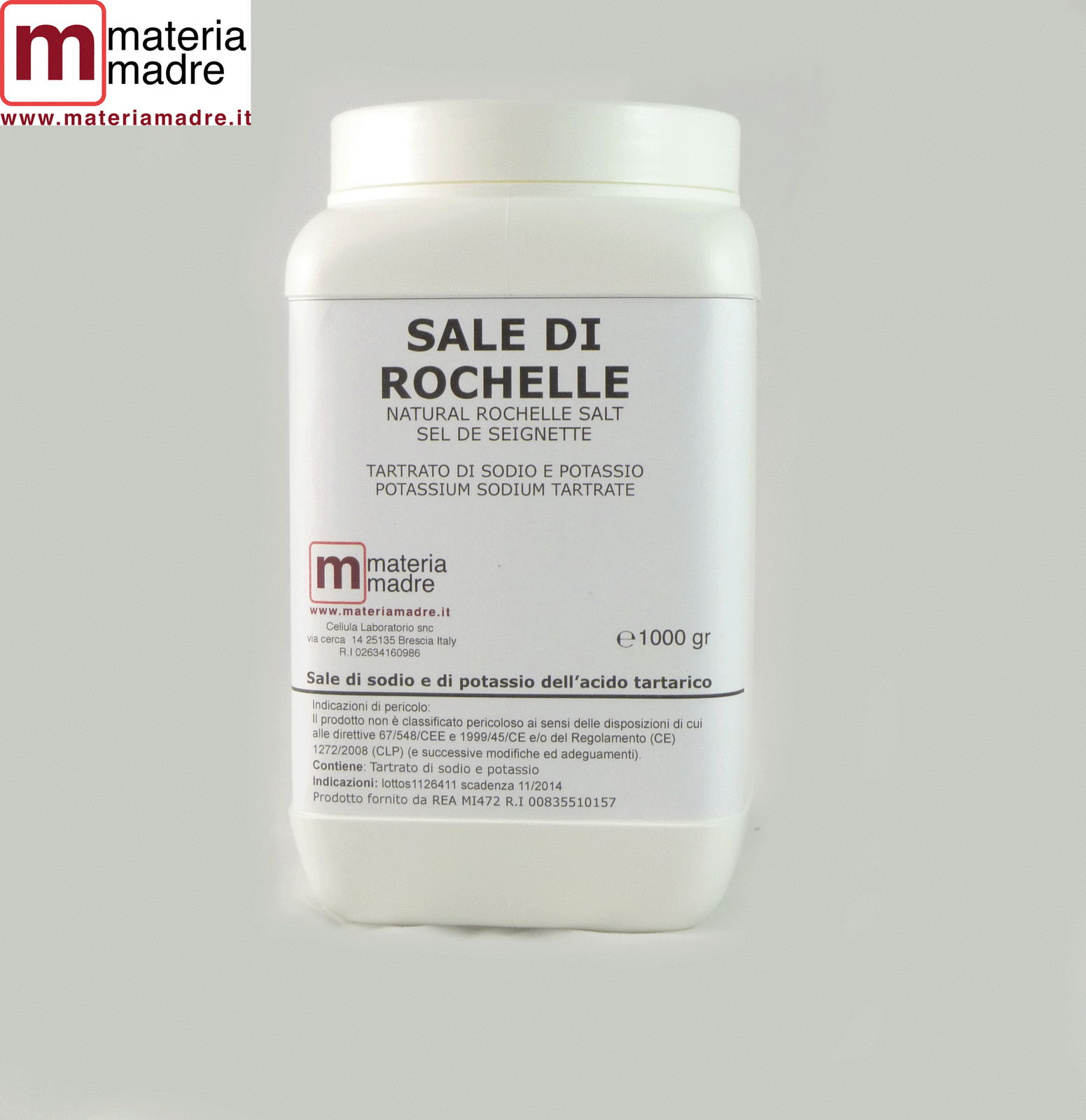 SALE DI ROCHELLE SEL 1 KG Potassium Sodium Tartrate restauro — free download
