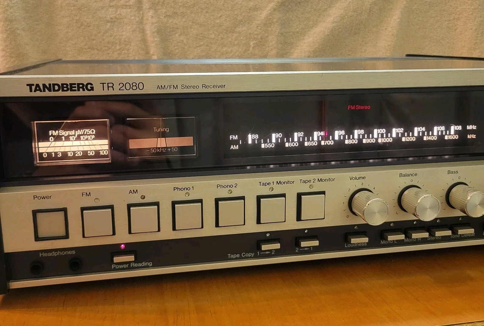 TANDBERG TR-2080  Vintage Stereo Receiver