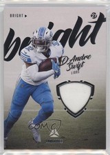 2021 Panini Luminance Bright Beginnings Relics D'Andre Swift #BB-DS b8r