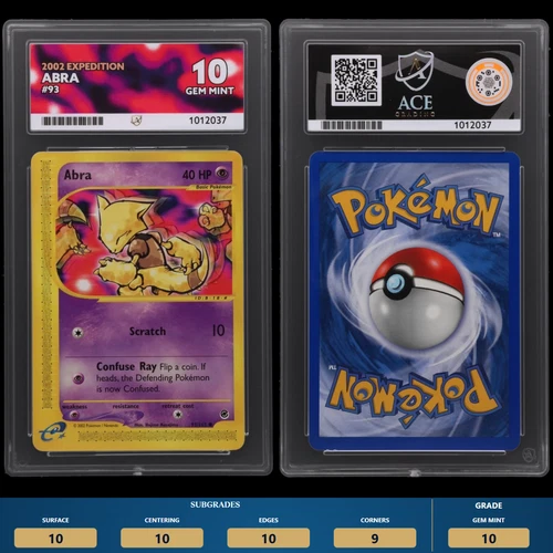 Abra 93/165 ACE 10 - 2002 Pokemon Expedition (POP 4)