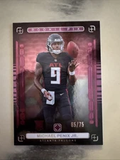 2024 Panini Photogenic - Rookie Pix Michael Penix Jr. #16 Purple /75 (RC)