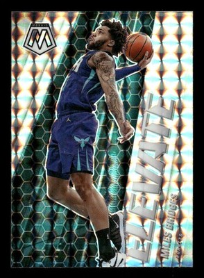 2020-21 Panini Mosaic #21 Miles Bridges Elevate Mosaic Charlotte Hornets