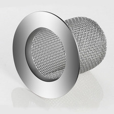 Shower Drain Hair Catcher, Shower Drain Basket, Easy to Clean Stainless Steel Me